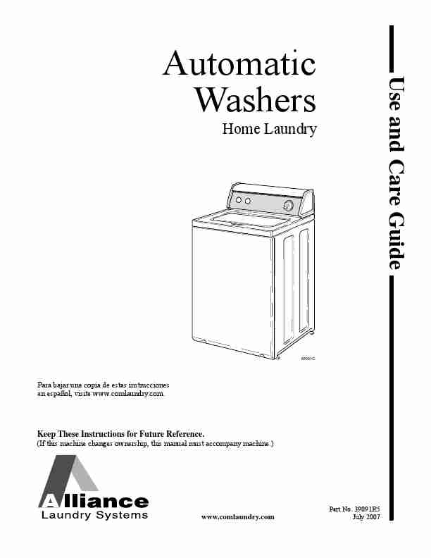 Alliance Laundry Systems WasherDryer LWS01AC-page_pdf